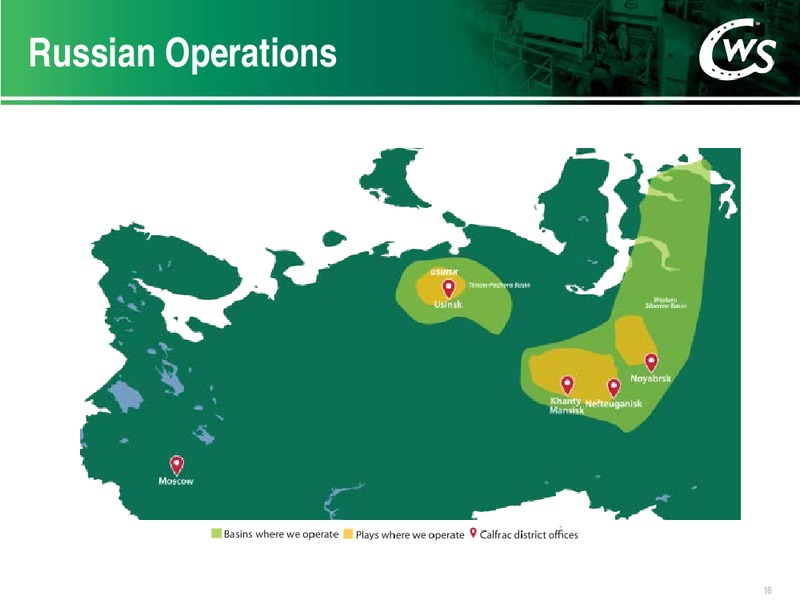 Investor Presentation – Calfrac Well Services Ltd. – slide 15
