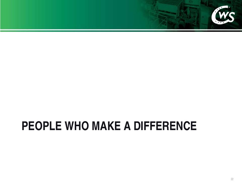 Investor Presentation – Calfrac Well Services Ltd. – slide 21