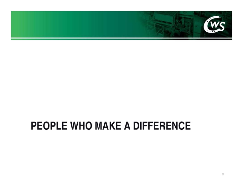 Investor Presentation – Calfrac Well Services Ltd. – slide 21