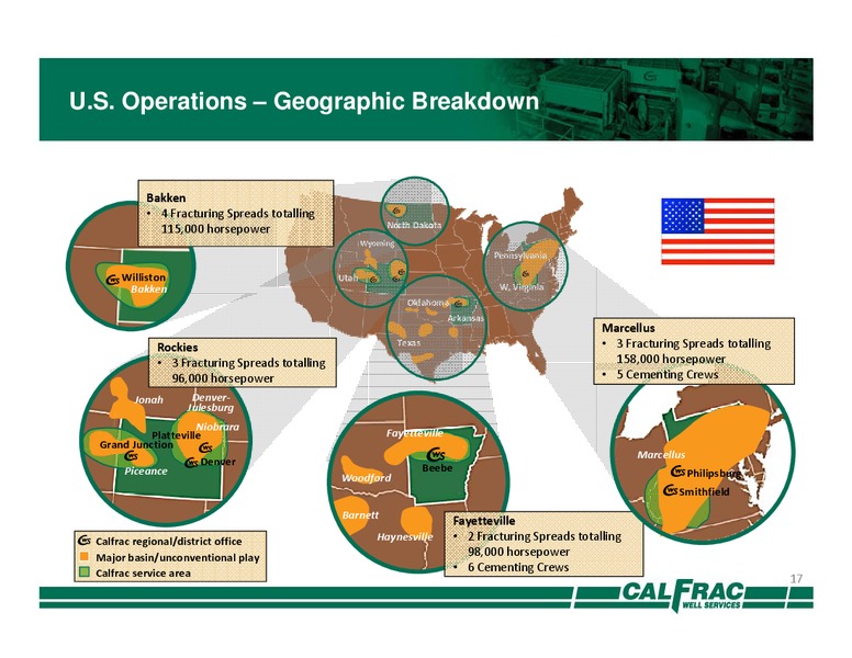 Dahlman Rose & Co Ultimate Oil Services and E&P Conference – Calfrac Well Services Ltd. – slide 16