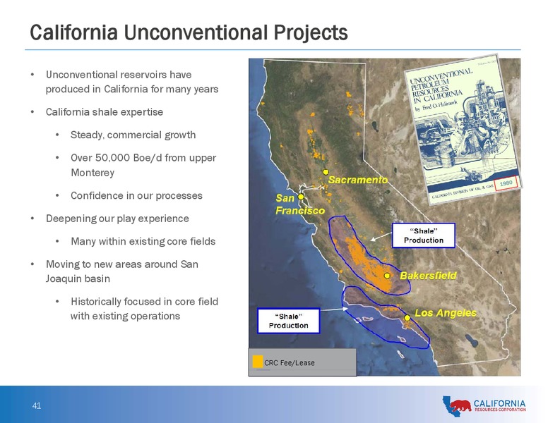 Analyst and Investor Day Presentation – California Resources Corp. – slide 40
