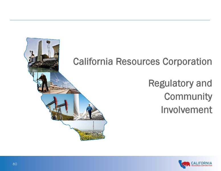 Analyst and Investor Day Presentation – California Resources Corp. – slide 79