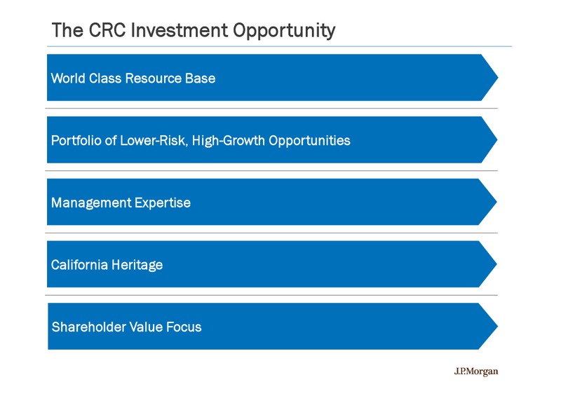 INVESTOR SLIDES – California Resources Corp. – slide 23