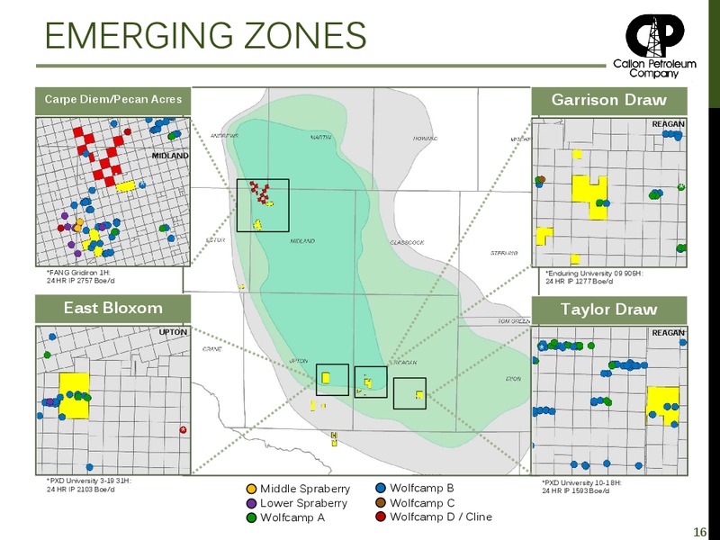 Investor Presentation – Callon Petroleum Co. – slide 15