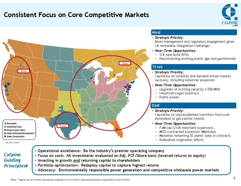 INVESTOR MEETING – Calpine Corp. – slide 3