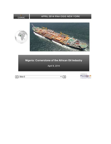 IPAA Oil & Gas Investment Symposia – Camac Energy – slide 8