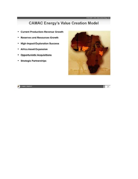 IPAA Oil & Gas Investment Symposia – Camac Energy – slide 21