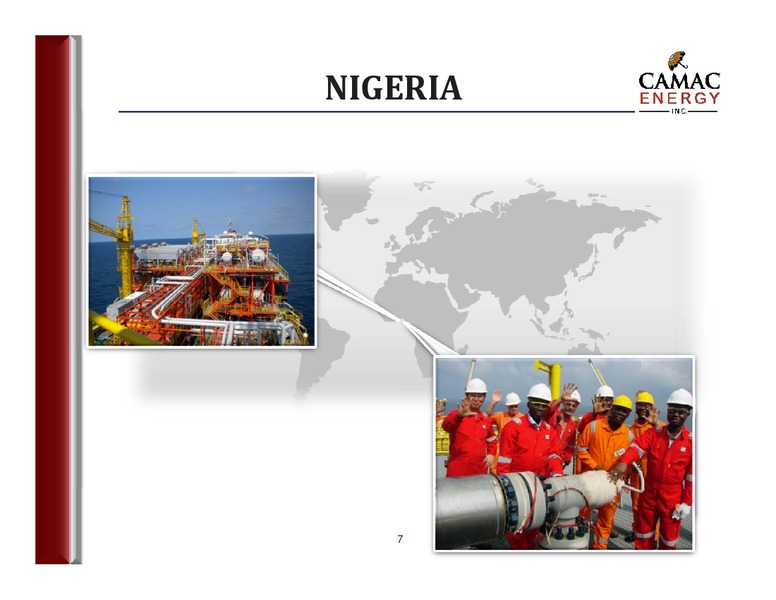 Renaissance Capital Pan Africa Conference – Camac Energy – slide 5