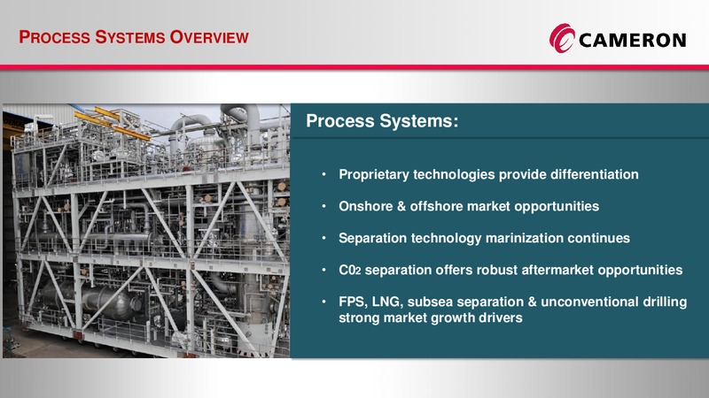 INVESTOR RELATIONS PRESENTATION – Cameron International Corporation – slide 26