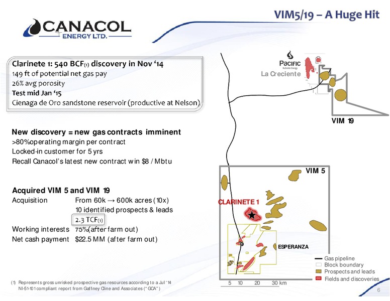 INVESTOR PRESENTATION – Canacol Energy Ltd. – slide 5