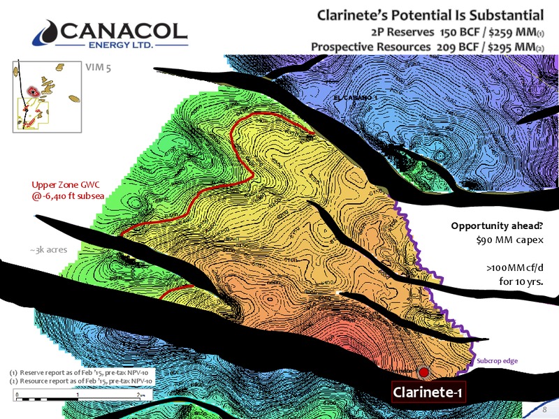 MARCH 2015 CORPRATE PRESENTATION – Canacol Energy Ltd. – slide 7