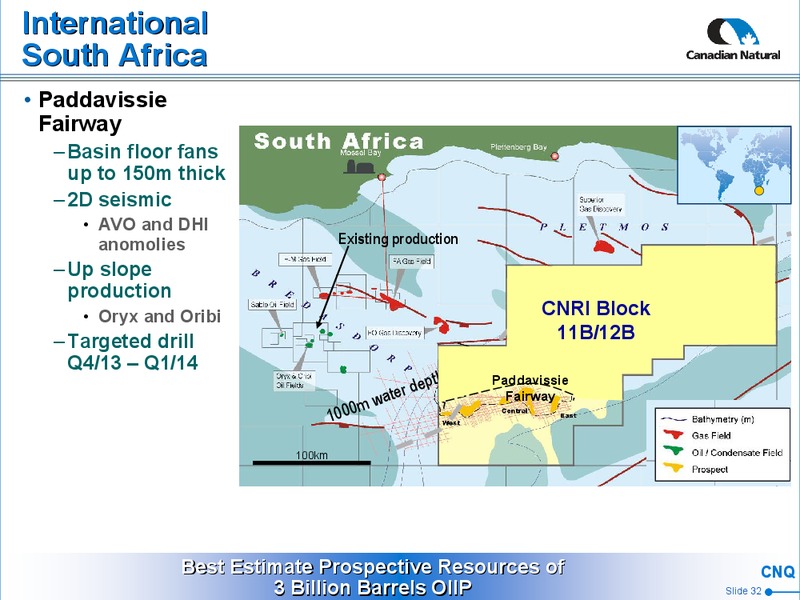 CORPORATE PRESENTATION – Canadian Natural Resources Limited (CNRL) – slide 33