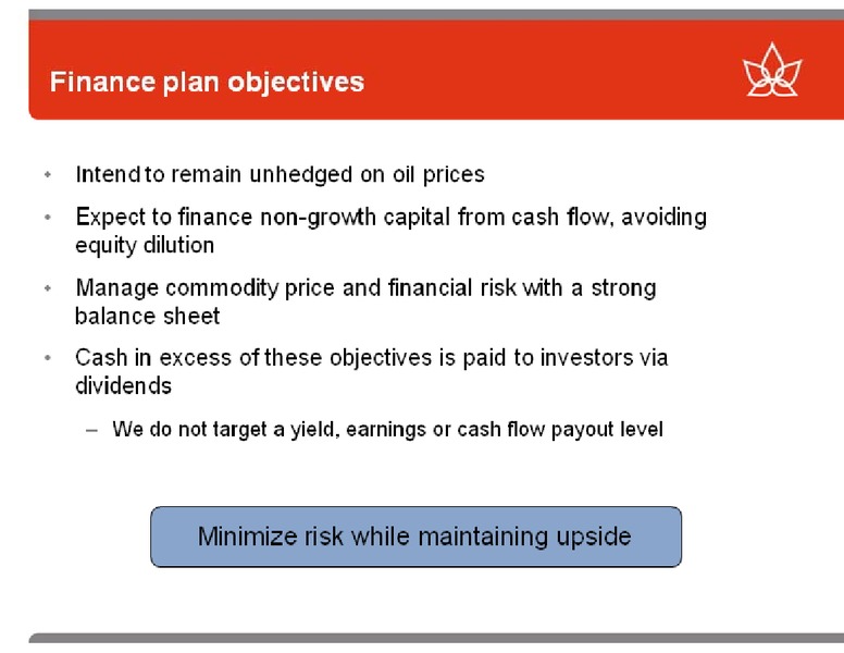 CREDIT SUISSE ENERGY SUMMIT – Canadian Oil Sands Limited – slide 16
