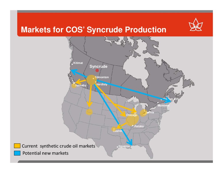 Peters & Co 2014 Energy Conference Toronto – Canadian Oil Sands Limited – slide 13