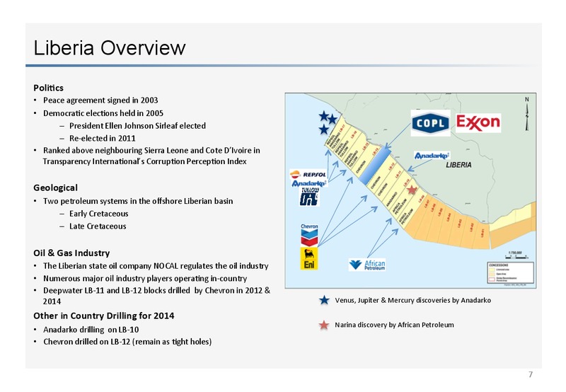 INVESTOR PRESENTATIOIN – Canadian Overseas Petroleum Ltd – slide 5