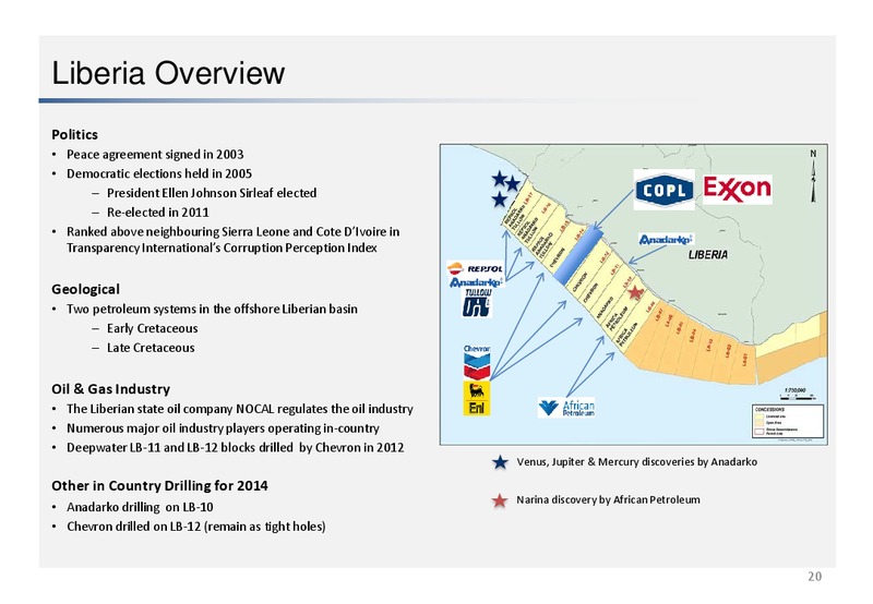 MAY 2015 CORPORATE PRESENTATION – Canadian Overseas Petroleum Ltd – slide 17