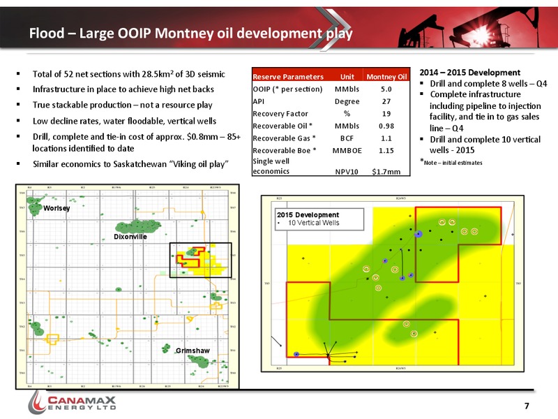 CORPORATE PRESENTATION – Canamax Energy Ltd. – slide 6