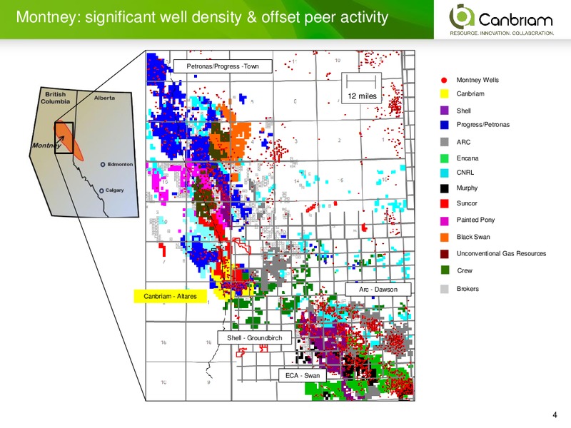INVESTOR PRESENTATION – Canbriam Energy – slide 4