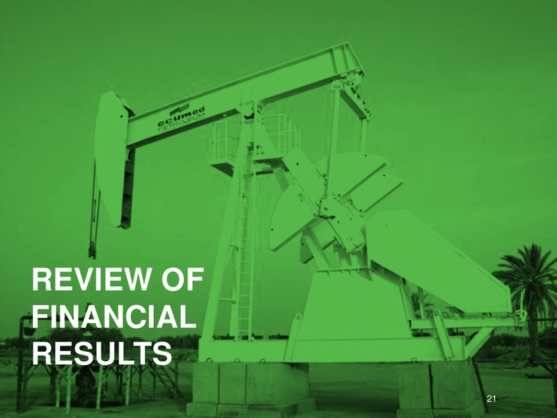 INVESTOR PRESENTATION – Candax Energy Inc. – slide 20
