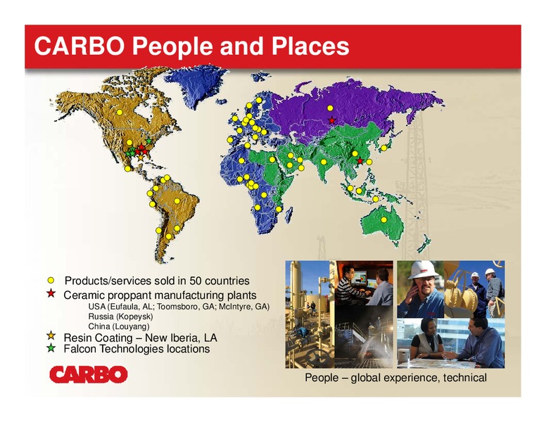 THE OIL & SERVICES CONFERENCE IX – Carbo Ceramics Inc. – slide 2