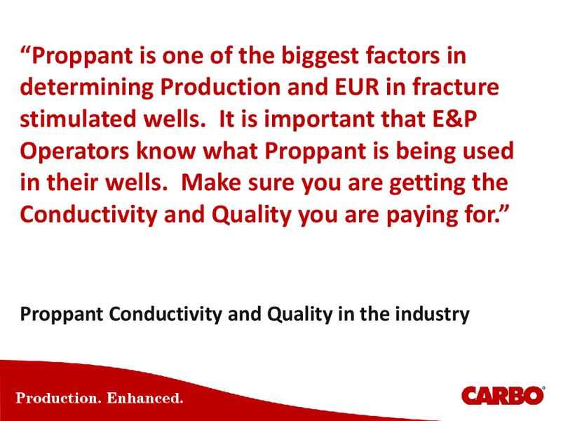 Capital One Securities Inc 9th Annual Energy Conference – Carbo Ceramics Inc. – slide 31