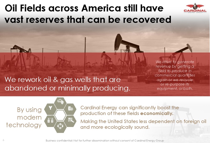 August 2014 Company Presentation – Cardinal Energy Group Inc. – slide 5