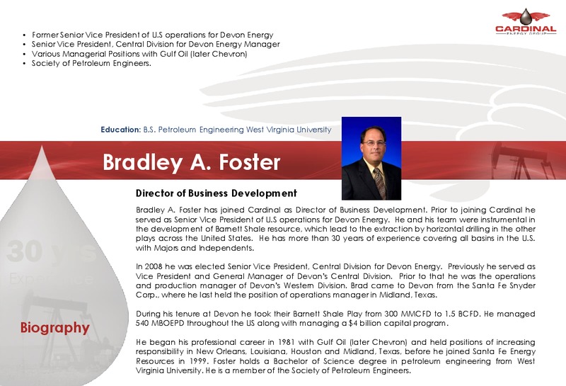 August 2014 Company Presentation – Cardinal Energy Group Inc. – slide 23