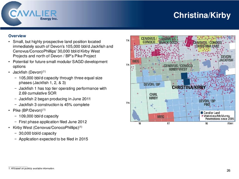 Corporate Presentation – Cavalier O & G – slide 27