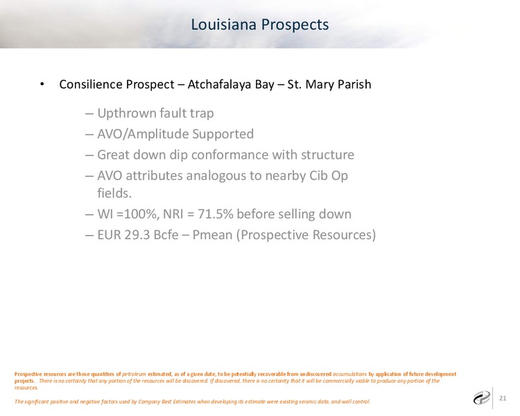 Corporate Overview – Caza Oil & Gas, Inc. – slide 19