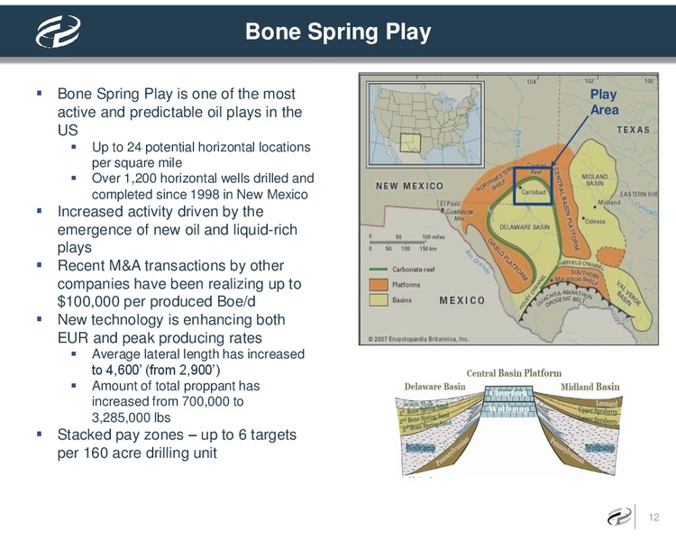 Investor Presentation – Caza Oil & Gas, Inc. – slide 11