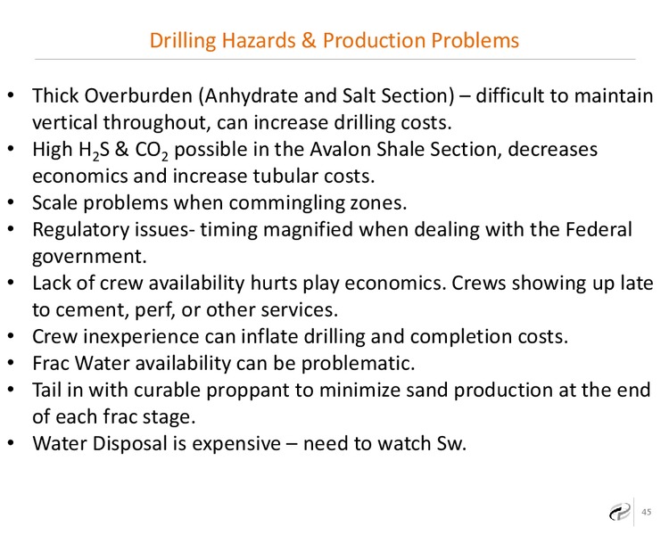 SE New Mexico Horizontal Bone Spring Economic Prospective – Caza Oil & Gas, Inc. – slide 43