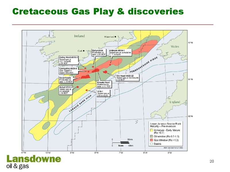Celtic Sea Oil & Gas Conference – Lansdowne Oil and Gas Plc – slide 19