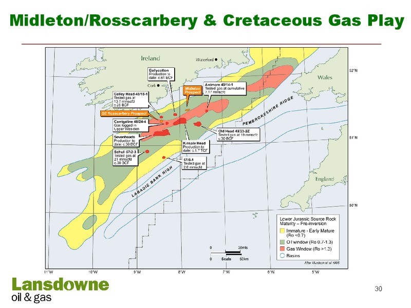 Celtic Sea Oil & Gas Conference – Lansdowne Oil and Gas Plc – slide 29