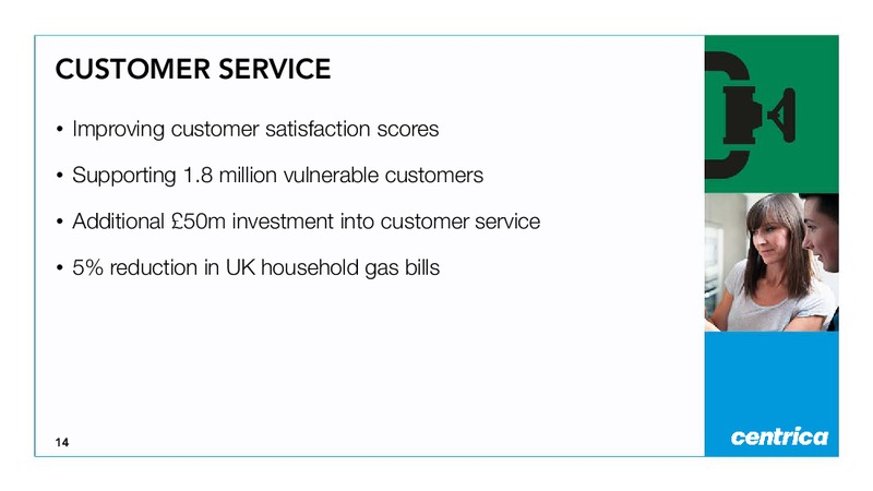 APRIL 2015 ANNUAL GENERAL MEETING – Centrica Plc – slide 10