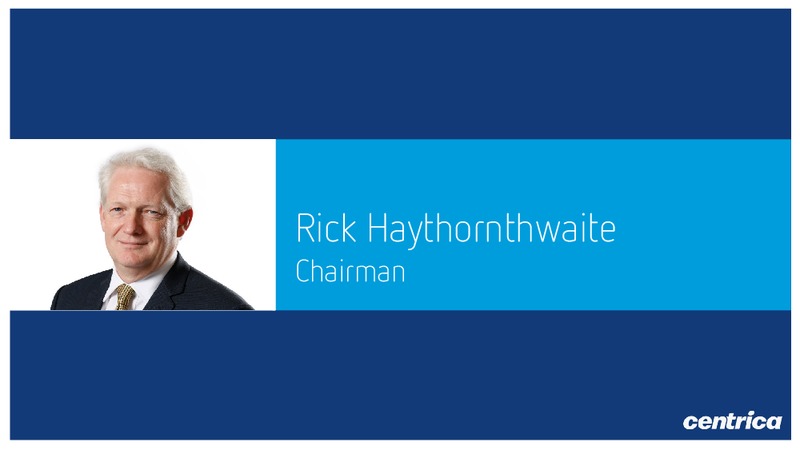 Interim Results – Centrica Plc – slide 2