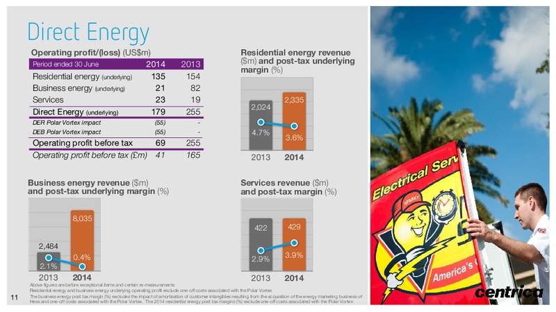 Interim Results – Centrica Plc – slide 10