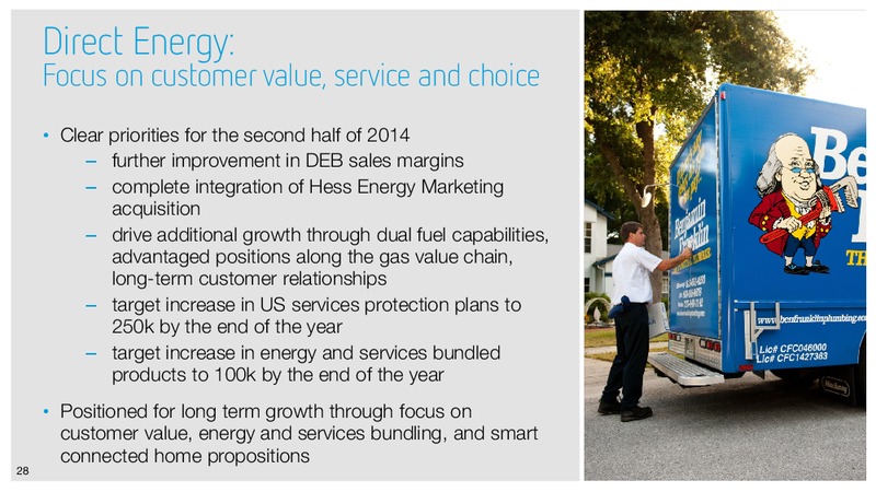 Interim Results – Centrica Plc – slide 27