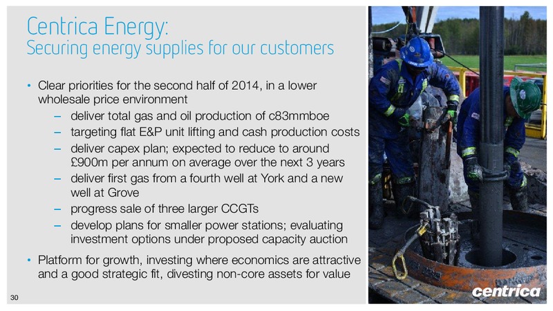 Interim Results – Centrica Plc – slide 29