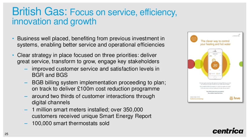 Q2 2014 EARNINGS CALL – Centrica Plc – slide 24