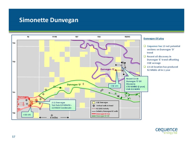 MARCH 2015 INVESTOR PRESENTATION – Cequence Energy Ltd. – slide 16