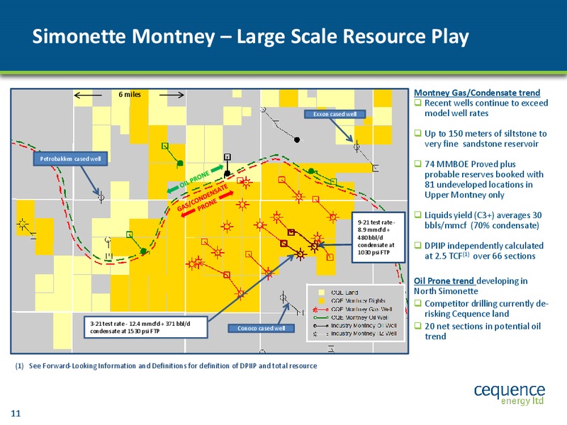 TD MARCH SECURITIES CALGARY ENERGY CONFERENCE – Cequence Energy Ltd. – slide 10
