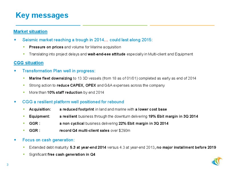 Roadshow Presentation – CGG – slide 2