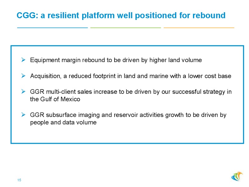 Roadshow Presentation – CGG – slide 14