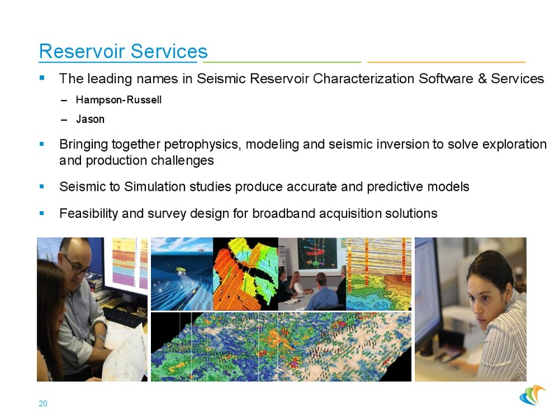 CORPORATE PRESENTATION – CGG – slide 19