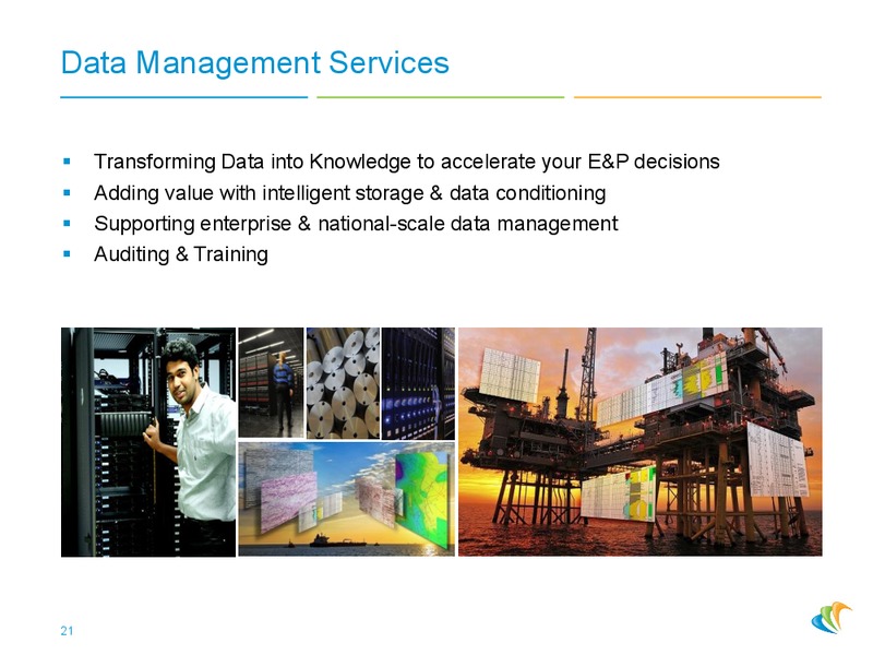 CORPORATE PRESENTATION – CGG – slide 20