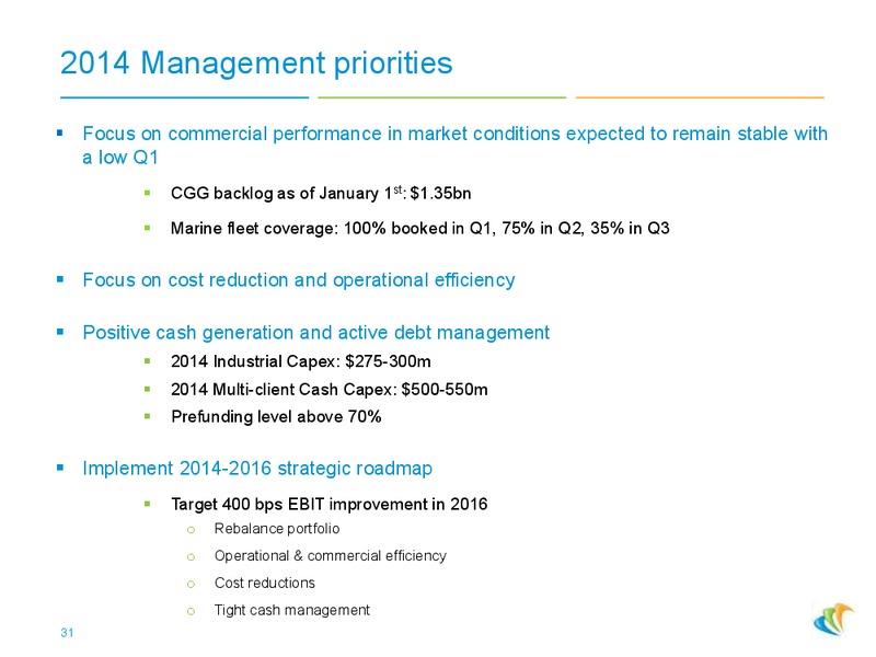 CGG 2014 APRIL PRESENTATION – CGG – slide 30