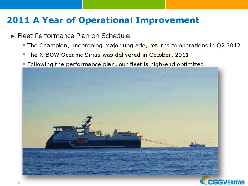 MARCH 2012 CORPORATE PRESENTATION – CGG – slide 6