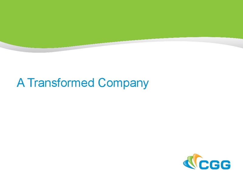 Conference Merrill Lynch – CGG – slide 5