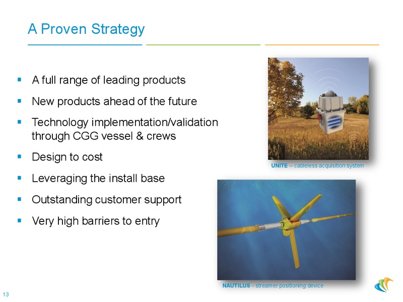 Conference Merrill Lynch – CGG – slide 12
