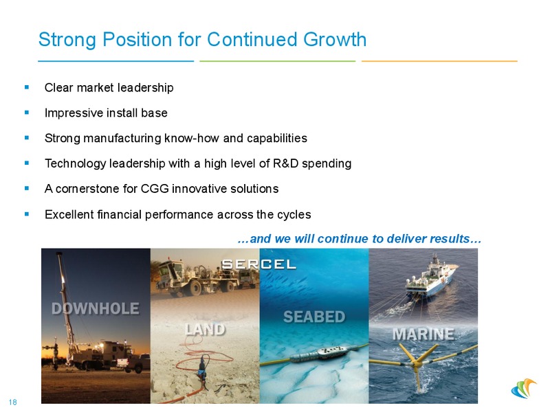 Conference Merrill Lynch – CGG – slide 17